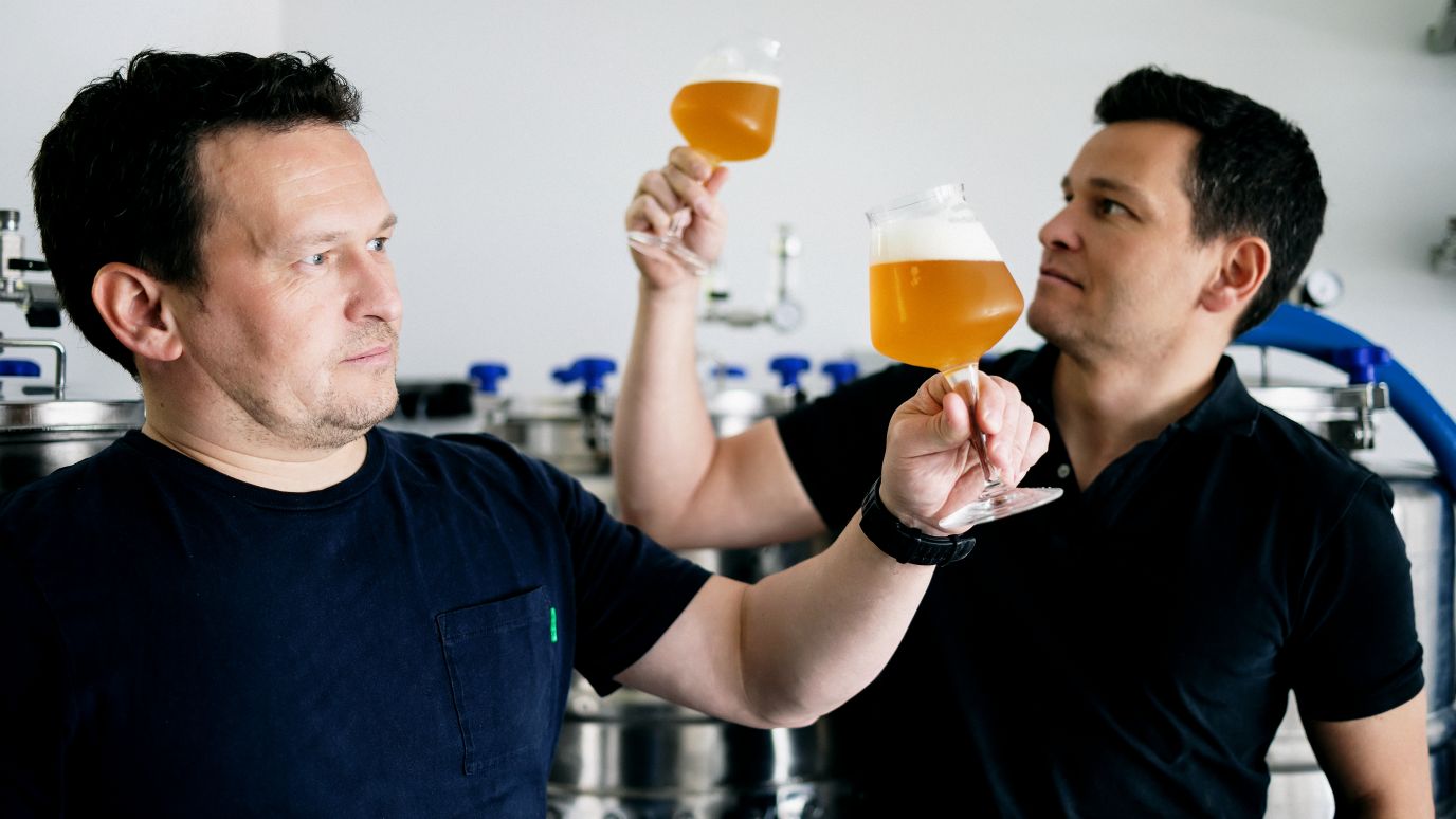 Matthias und Simon Grabher, Grabhers Sudwerk, Bregenz Matthias und Simon Grabher, Grabhers Sudwerk, Bregenz