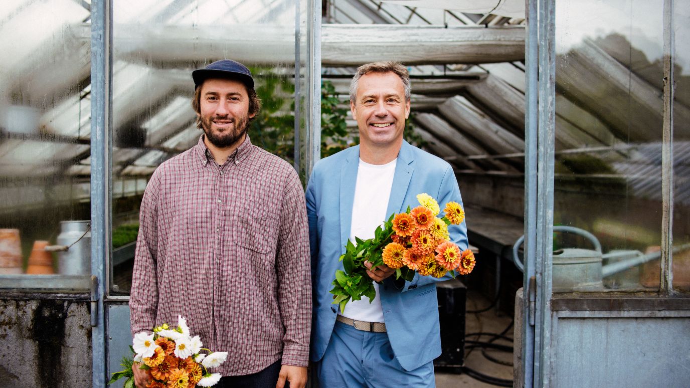 Blumen Kopf und Firmament Blumen Kopf und Firmament