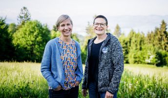 Stefanie Brugger und Caprice Innauer