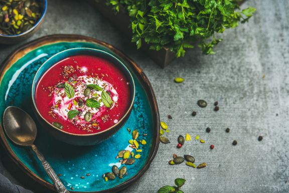 Rote Bete - Suppe Rote Bete - Suppe