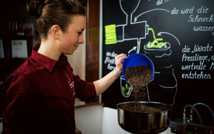 Ramona Sailer, Ölmühle Sailer, Lochau  Ramona Sailer, Ölmühle Sailer, Lochau