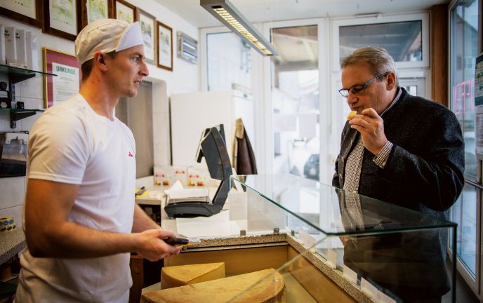 Karlheinz Hehle, Sebastian Kurm, Bergsennerei Lutzenreute, Eichenberg  Karlheinz Hehle, Sebastian Kurm, Bergsennerei Lutzenreute, Eichenberg