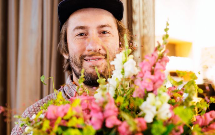 Blumen Kopf und Firmament Blumen Kopf und Firmament