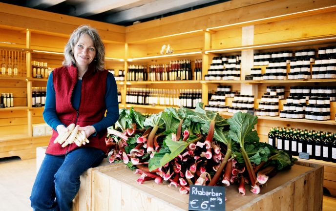 Theresia Winder, Hofladen, Winderhof, Dornbirn Theresia Winder, Hofladen, Winderhof, Dornbirn