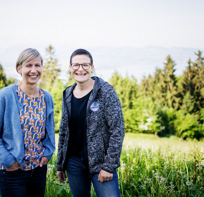 Stefanie Brugger und Caprice Innauer Stefanie Brugger und Caprice Innauer