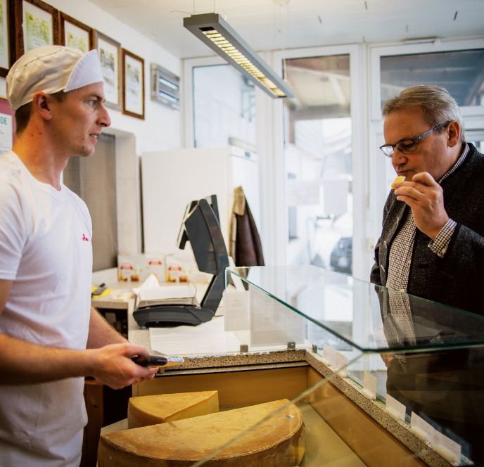 Karlheinz Hehle, Sebastian Kurm, Bergsennerei Lutzenreute, Eichenberg  Karlheinz Hehle, Sebastian Kurm, Bergsennerei Lutzenreute, Eichenberg